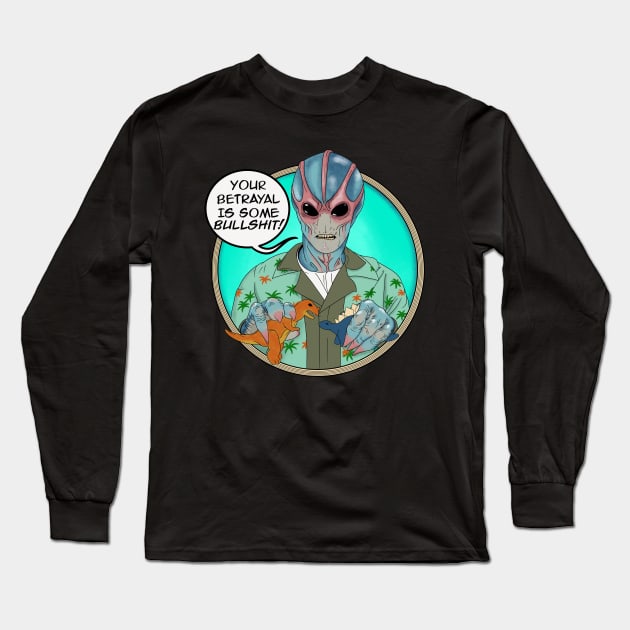 Resident Betrayal Long Sleeve T-Shirt by seamustheskunk